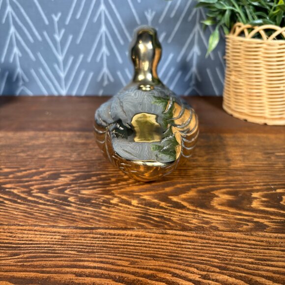 Vintage Brass Duck Family Set Mother Duck and Baby Ducks Figurine - Picture 6 of 17